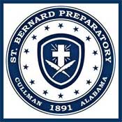 St. Bernard preperatory cullman alabama 1891 shield icon